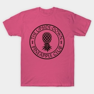 The Upside-Down Pineapple Club Circle Logo T-Shirt